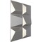 Ekena Millwork 19 5/8in. W x 19 5/8in. H Stratford EnduraWall Decorative 3D Wall Panel Covers 2.67 Sq. Ft. WP20X20STCST - alternate 3